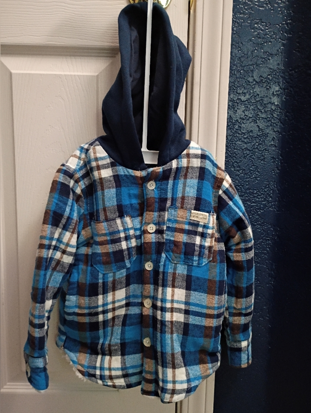 Weatherproof Blue and Black Toddler Jacket Liner - 2T Vintage